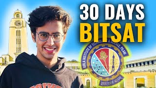 How I Cracked BITSAT in Just 1 Month | BITS Pilani Preparation Strategy