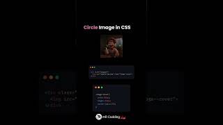 Circle Image in CSS #coding #mrcodding #shorts #shortfeed #shortvideo #explore