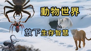 動物世界的‘放下’生存智慧#动物世界 #动物趣事 #动物纪录片