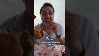 My American girlfriend fav places in the US!! #food #usafood #burger