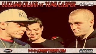 KOTD - Rap Battle - Luciano Crakk vs Yung Casper | #GP2012 R1