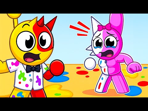 Rescue Mission: Simon and Pinki Fight the Giant Yellow Monster!
