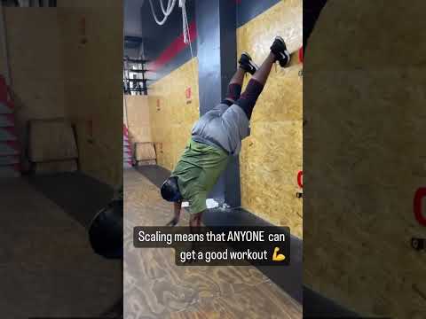 Everyone gets a good workout at Queen City CrossFit. #scale #crossfit #queencitycrossfit