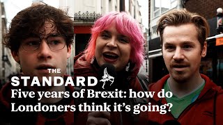 Brexit five years on: Londoners give views on how it's going as poll shows majority back reversal
