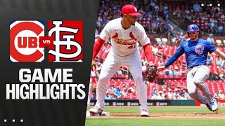 Cubs vs. Cardinals Game Highlights (6/26/25) | MLB Highlights