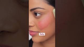PIXI On The Glow Cream Blush | Blush for Indian Skin | India's Biggest Swatch Library | Nykaa#Shorts