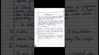 #marketingmanagement #part3 #bba #bcom #easynotes #study #learning  #lucknowuniversity #shortsvideo