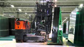 HUBTEX Glass Frame Transporters and Multidirectional Sideloaders at f-glass