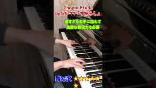 激ムズのショパンエチュードを難易度順に並べたら、最難関曲はまさかの・・・！！　#shorts
