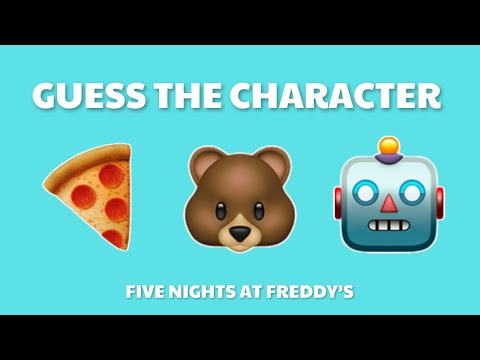 Guess the Character of Five Nights At Freddy's Movie by Emoji Quiz
