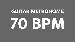 70 BPM Metronome for Guitar Practice | Clear Sidestick Click