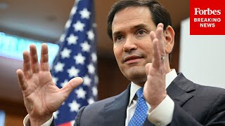 FULL GAGGLE: Marco Rubio Takes Questions From Reporters After Meeting With China's Foreign Minister