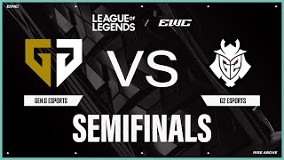 Gen.G Esports vs. G2 Esports | League of Legends at EWC 25 - Day 4 - Semifinals