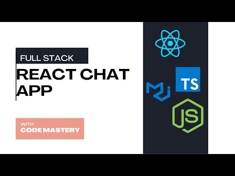 Fullstack React Chat App | ReactJS, MUI, Typescript, NodeJS, Prisma, PostgreSQL