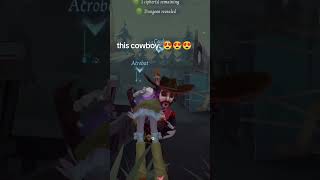 I DIDN'T EVEN REALIZE WHAT WAS HAPPENING#idv #identityV #mechanic #cowboy