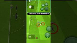 Tutorial Dribbling skill : Cut Behind & Turn ✅🥳 by Ronaldinho #efootball #efootball2024