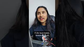 leave kastalu #itlife #softwareengineer @VoiceofSoftware