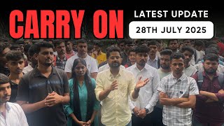 Carry On | Latest Updates | 28th JULY 2025 | #SPPU | Aalsi Engineer | NSUI
