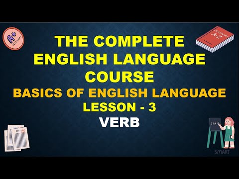 VERB || Basics of English language || English Course - Lesson 3