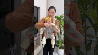 Ergonomic Baby Carrier for Hands-Free Comfort and Bonding#shorts #babycare #sunlovekids