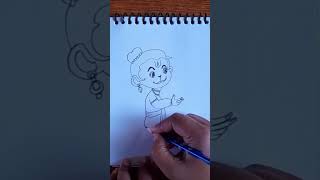 cute Bal Hanumanji Drawing | Hanumanji Drawing #hanumandrawing #bajrangbali #balhanuman #balaji