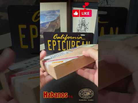 #Unboxing La Flor de Cano Mágicos Edición Regional España from Cuba #asmr #cigars