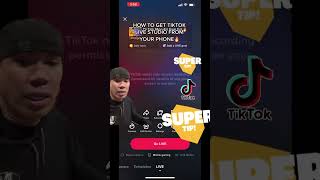 How to get TikTok live studio from your phone  #djtips #dj #djs #djtalk ￼