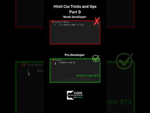 Html Css Tricks and tips Part 9 #css #webdesign #html #coding