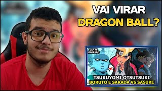 [REACT] HYPE MÁXIMO! BORUTO E SARADA VS SASUKE EM KONOHA! - BORUTO 79 @GabrielPlay7