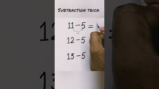 Subtraction trick| maths trick #maths #letsbecomeagenius #mathshortcut #mathstricks #subtraction