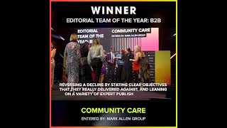 AOP Awards 2024: Editorial Team of the Year: B2B