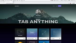 Tab Anything - Custom Bric addon for Blocs