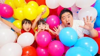 【寸劇】一気に沢山のバルーンを作れる神アイテムが登場！ - はねまりチャンネル