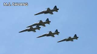 114/07/04【軍隊】空軍RF-5E偵察機及F-5戰鬥教練機 除役典禮