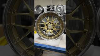 BBS RS-GT: mirror silver barrels, polishedlips, bend repair, ceramic coating- all done in house!