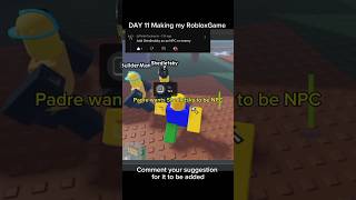 DAY 11 Making my RobloxGame #roblox #robloxgame #minecraft #robloxshorts #memes #robloxedit #gaming