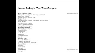 [QA] Inverse Scaling in Test-Time Compute