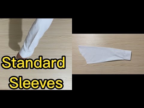 How to complete the sleeve of the most standard shirt. Simple - Save money.