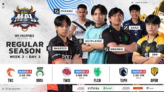 🔴 LIVE | MPL PH S15 | ENGLISH - Week 2 Day 2