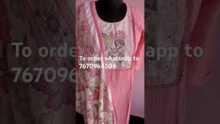 To order whatsapp to 7670964504 #kurthicollection #kurthineckdesign #kurthihaul