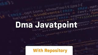 dma javatpoint