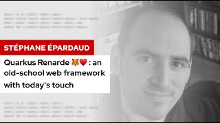 Quarkus Renarde: an old-school Web framework with today's touch | DevNation Tech Talk