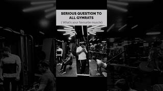 seriouse question ❓ #shorts #gymshorts #gym #gymmotivation