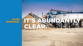 Why Wash? Sand Washing Solutions From CDE