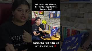 Best AI Blog Writing Tool for You 💯 #bloggingtipsandtricks #aiwriting #aiwritingtools #aiwriter #ai