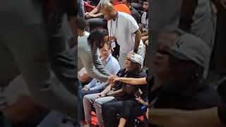 Dillon Brooks arriving to Summer league for the Suns