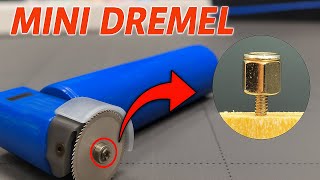 DIY Mini Dremel – How to Make a DIY Mini Dremel USB-C Rechargeable Rotary Tool