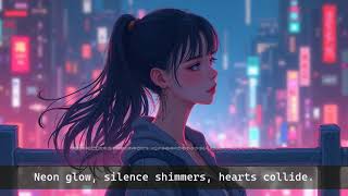 Neon glow, silence shimmers, hearts collide 🌌 | Drift Into Dreamy K-pop Bliss