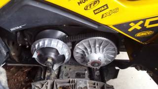 Can am 1000 Cvtech Primary Glued Sliders