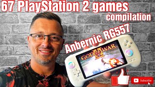 67 PlayStation 2 games on Anbernic RG557 I PS2 compilation